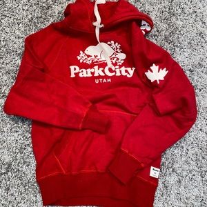 Park City Utah Canada Roots hoodie
